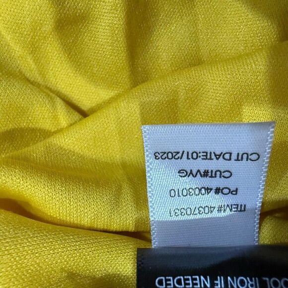 Torrid Maxi Rayon‎ Slub Surplice Wrap Dress Sulphur Plus Size 2X Boho Relax - Picture 10 of 13